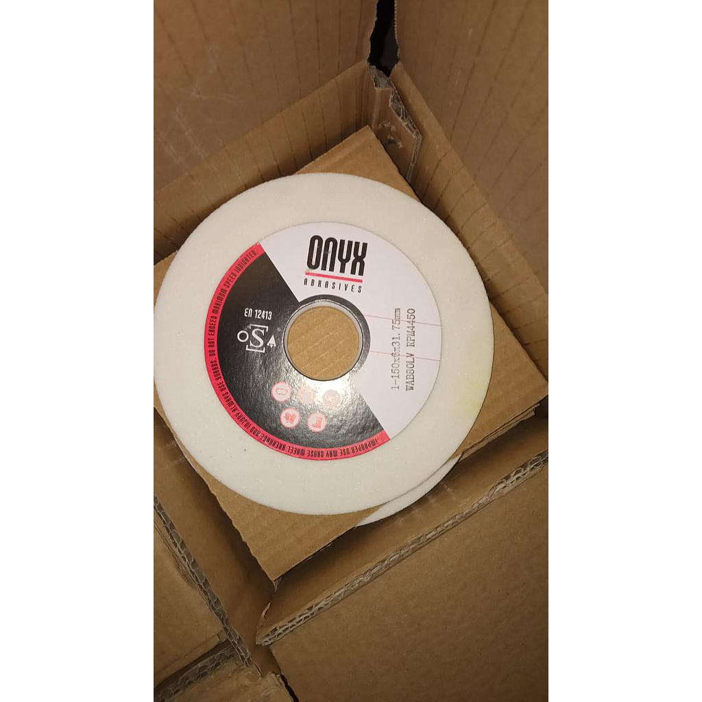 RUEDA BLANCA 6&quot; X 1/4&quot; X 1-1/4&quot; G80