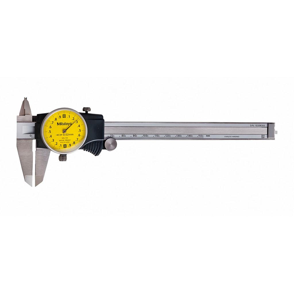 VERNIER DIAL DE 150.00MM EN 0.02MM