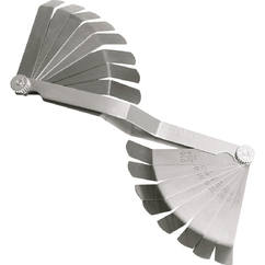 CALIBRADOR DE HOJAS TIPO L DE .009&quot; - .027&quot;