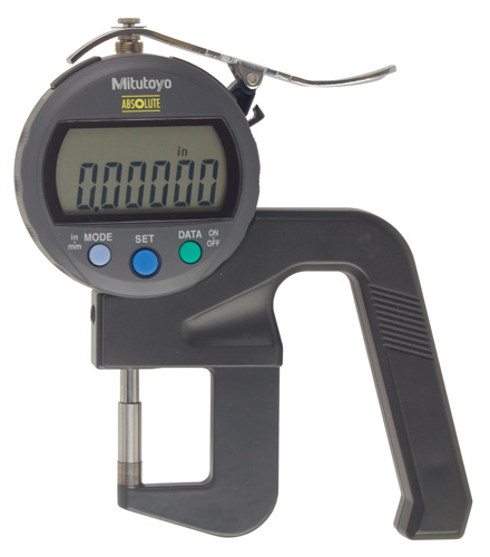 MEDIDOR DIGITAL DE ESPESORES 0-.470" / 0-12.00MM EN 0,00002"/0,0005 MM