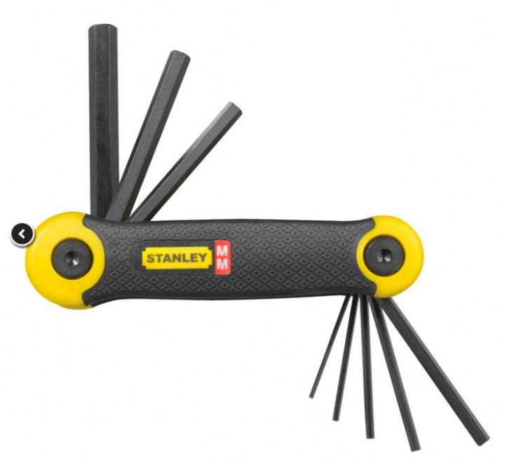 LLAVE ALLEN TIPO NAVAJA 1.5MM-8MM
