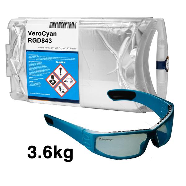 PACK OF 1 RGD843 VERO CYAN 3.6KG