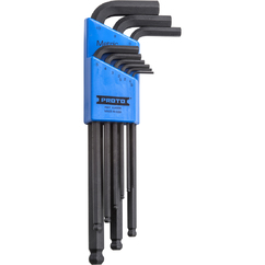 SET DE LLAVES ALLEN CABEZA DE BOLA 1.50MM - 10.00MM