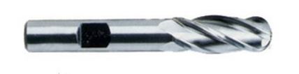 FRESA BOLA HSSCO 8% 1/2" X 1/2" 4F