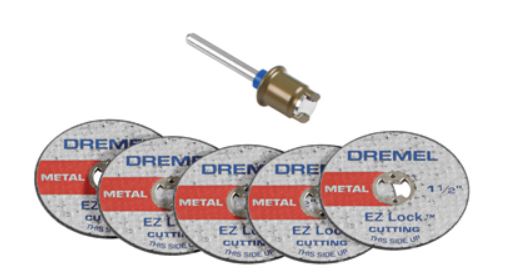 SET DISCO DE CORTE C/GUIA 5 PIEZAS