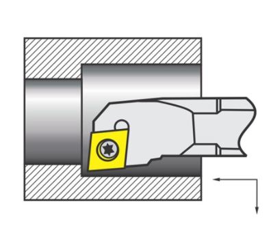 PORTA INSERTO P/TORNEADO INTERNO SI-SCLCR 8-3