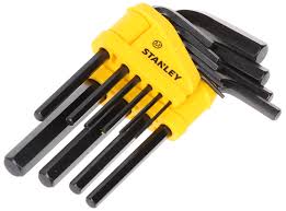 SET DE LLAVES ALLEN 1.50MM - 10.00MM 09 PIEZAS