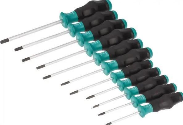 SET DESTORNILLADOR TORX T6 - T40 11 PIEZAS