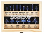 SET DE FRESAS P/ROUTER MADERA 15 PIEZAS