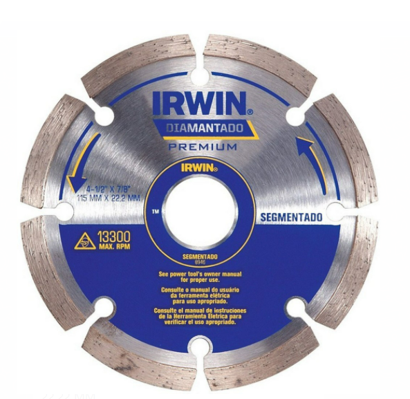 DISCO DIAMANTADO 4-1/2&quot;x22.22mm