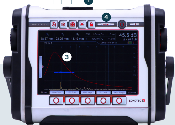 DETECTOR DE FLUIDOS POR ULTRASONICOS