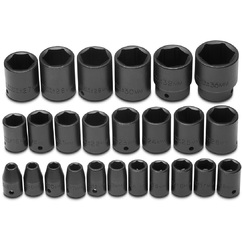 SET DE COPAS DE IMPACTO DE 6.00MM - 36.00MM RAIZ 1/2&quot; 28PZAS