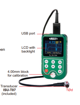 MEDIDOR DE ESPESORES ULTRASONICO