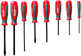 SET DE DESTORNILLADORES COMBINADO DE 8PCS ACABADO NEGRO