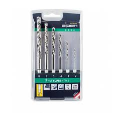 SET DE BROCAS HSS COBALT 2.00 - 8.00 MM TM PZ 6