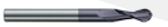 FRESA BOLA TUNGSTENO 1/4&quot; X 1/4&quot; X  4&quot; 2F XL