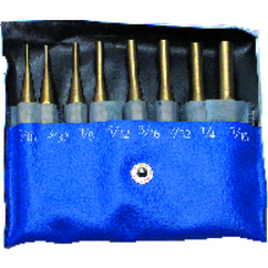 SET PONCHADORES DE BRONCE 1/16&quot; - 5/16&quot; 8 PZS
