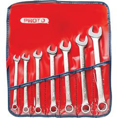 SET DE LLAVES COLA CORONA COMBINADA 3/8&quot; - 3/4&quot; DE 12PTS 7 PZS