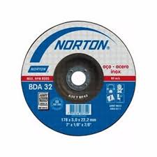 DISCO FLAP P/PULIR METAL 7&quot; X 7/8&quot; G80