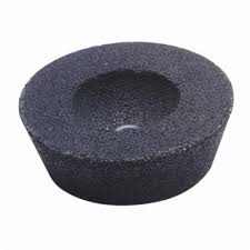 RUEDA NEGRA COPA CONICA C/ROSCA 37C 5&quot; X 2&quot; X 5/8&quot; G46