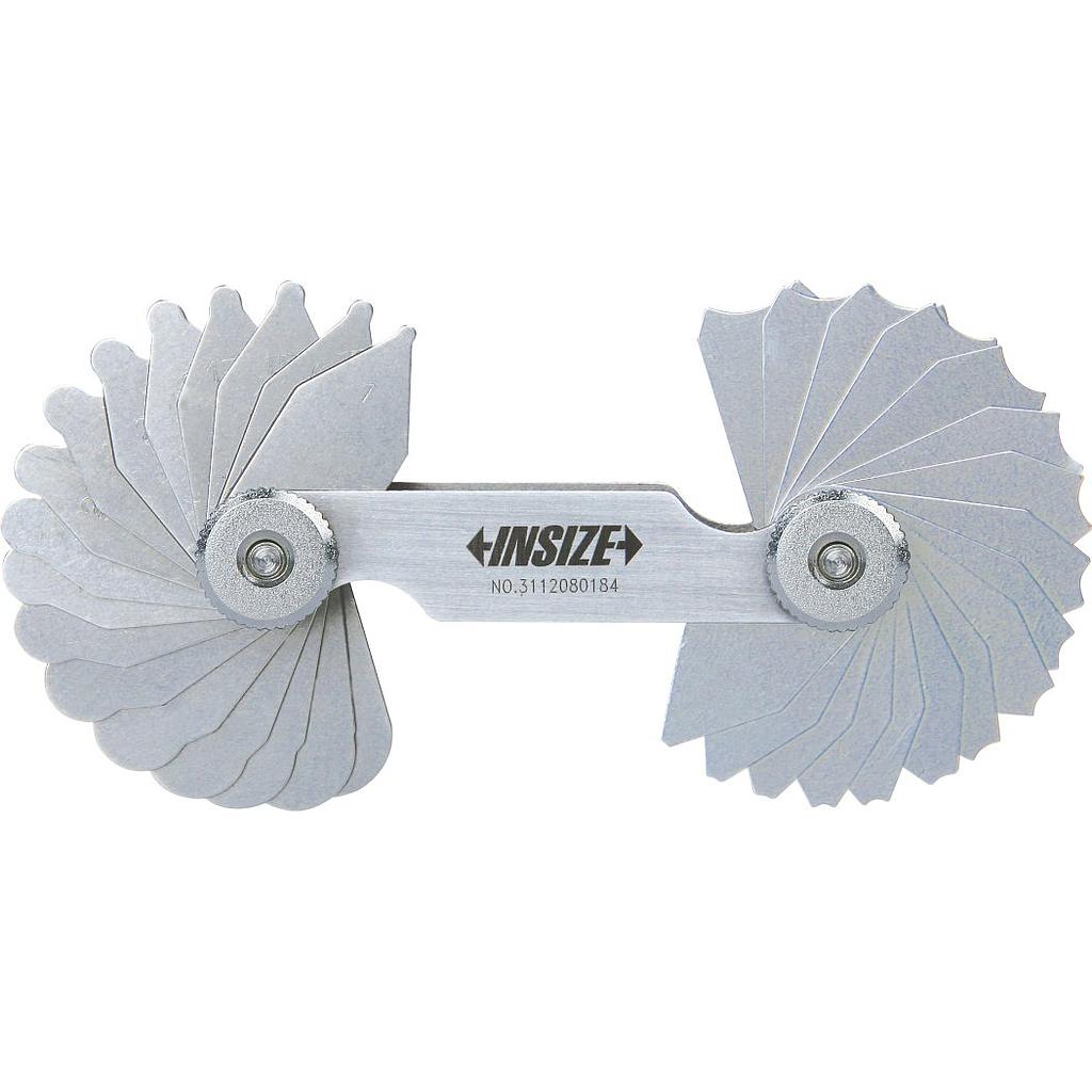 CALIBRADOR DE RADIOS DE 15.50 - 25.00MM 30 HOJAS