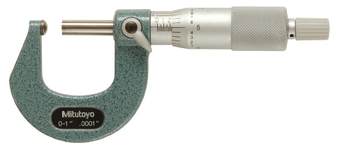 MICROMETRO P/EXTERIORES P/TUBO DE 0 - 1&quot; EN 0.0001&quot;