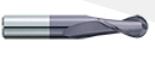 FRESA BOLA TUNGSTENO 1/4&quot; X 1/4&quot; X 2-1/2&quot; 2F