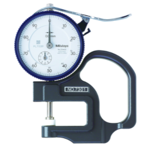 MEDIDOR DE ESPESORES DE 0 - 10.00MM EN 0.01MM