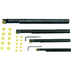SET BARRA P/TORNEADO INTERIOR TPBN-BBS1 C/20 INSERTOS TPGH