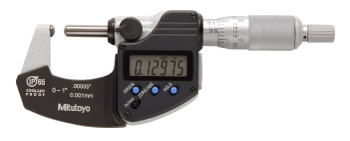 MICROMETRO DIGITAL P/TUBO DE 0 - 1"/0 - 25.00MM EN 0.00005"/0.001MM