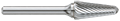 ROTAFRESA TIPO ARBOL CONICA REDONDEADA 1/2" X 1/4" X 1-3/4" SL-4DC