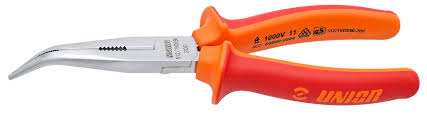 ALICATE CURVO AISLADO 6-1/2"