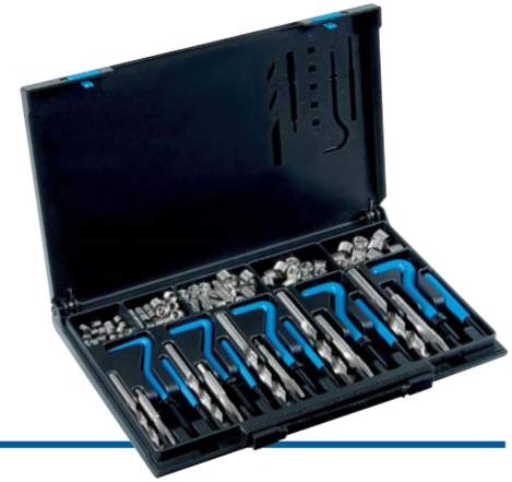 SET DE REPARADORES DE ROSCA M5 - M12 100 AÑOS