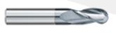 FRESA BOLA TUNGSTENO P/ALUMINIO 3/16&quot; X 5/8&quot; X 2&quot; 3F
