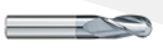 FRESA BOLA TUNGSTENO P/ALUMINIO 5/16&quot; X 7/8&quot; X 2-1/2&quot;  3F