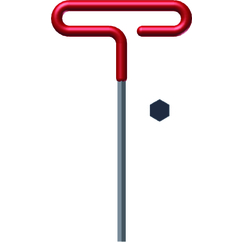 LLAVE ALLEN TIPO T 3/8&quot; X 6&quot;