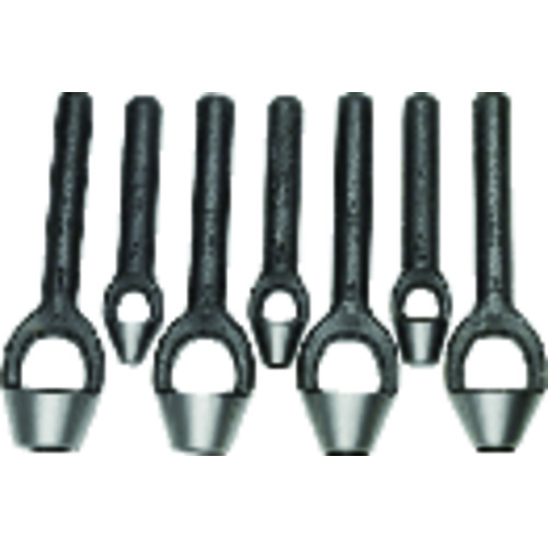 SET DE SACABOCADOS 1/4&quot; - 1&quot; 7 PZS