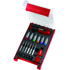 SET DE LLAVES TORX P/AJUSTE DE PORTA INSERTOS 20 PZAS
