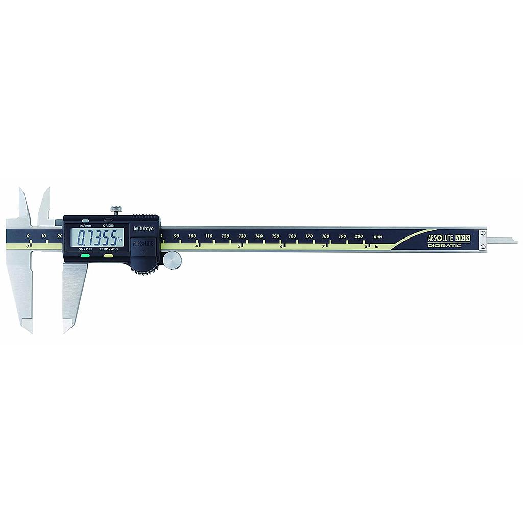 VERNIER DIGITAL DE 8&quot;/200.00MM EN 0.0005&quot;/0.01MM CON SALIDA DATOS
