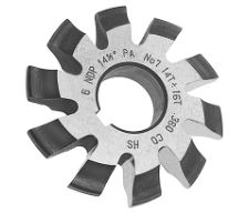 FRESA DIAMETRAL PITCH PASO 16DP NO 6