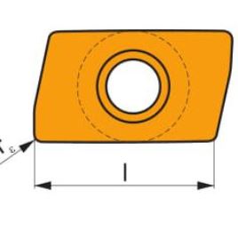 INSERTO P/FRESADO ADEX 11T308FR-FA:M0315