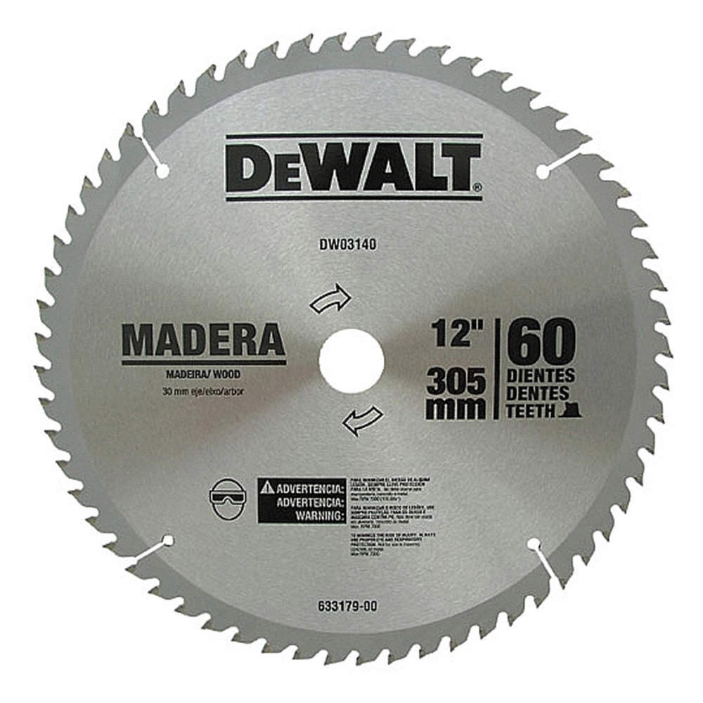 DISCO SIERRA P/MADERA 12&quot; 40 DIENTES
