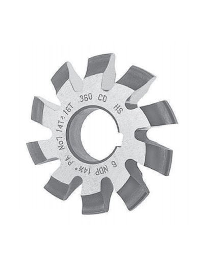 FRESA MODULO 0.80 NO.6 17-20 DIENTES