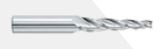 FRRESA PLANA TUNGSTENO P/DESBASTE 1/4&quot; X 1/4&quot; X 2&quot; 4F