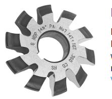 FRESA MODULO 2 NO.8 135 DIENTES
