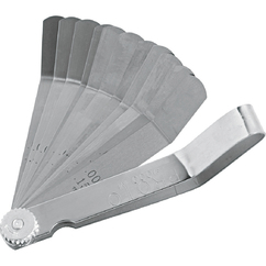 CALIBRADOR DE GALGAS P/ESPESORES CURVO 0.006&quot; - 0.020&quot;