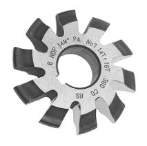 FRESA MODULO 2.50 NO.4 21-25 DIENTES