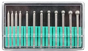 SET DE PUNTAS DIAMANTE DE 1/8&quot; 20 PZS