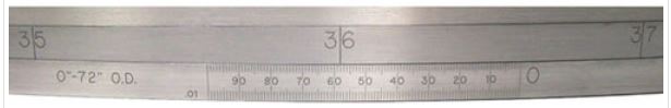 CINTA 144&quot; - 216&quot; 0.10&quot;