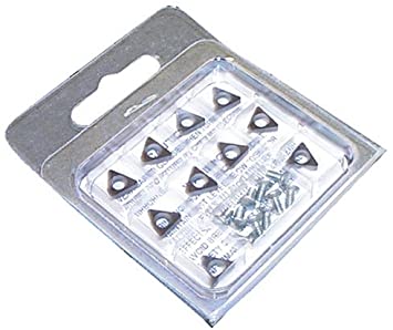 SET INSERTO P/TORNO DISCO DE FRENO 10 INSERTOS Y 10 TORNILLOS